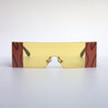 Yellow-6936-Oversize-Rectangular-Rimless-Funky-Sunglasses