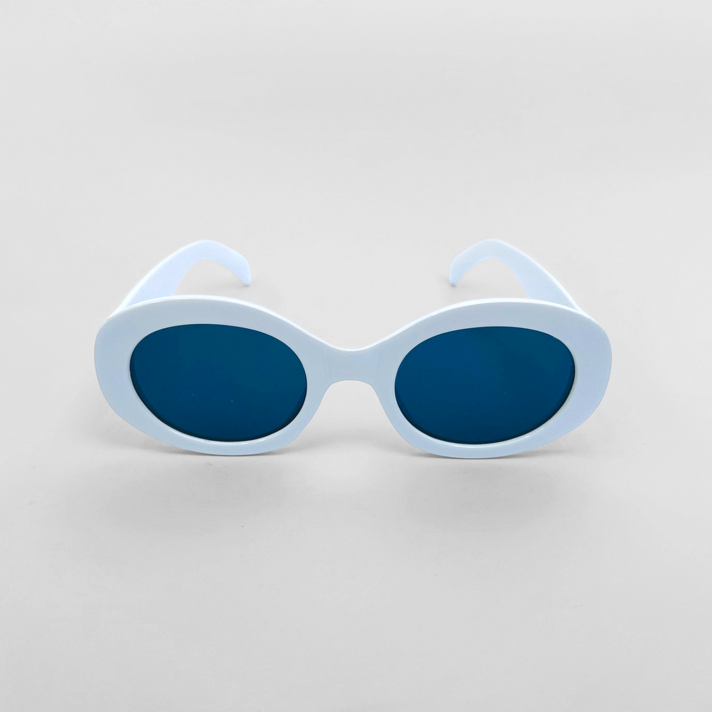 White-9195-Oval-Sunglasses