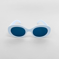 White-9195-Oval-Sunglasses