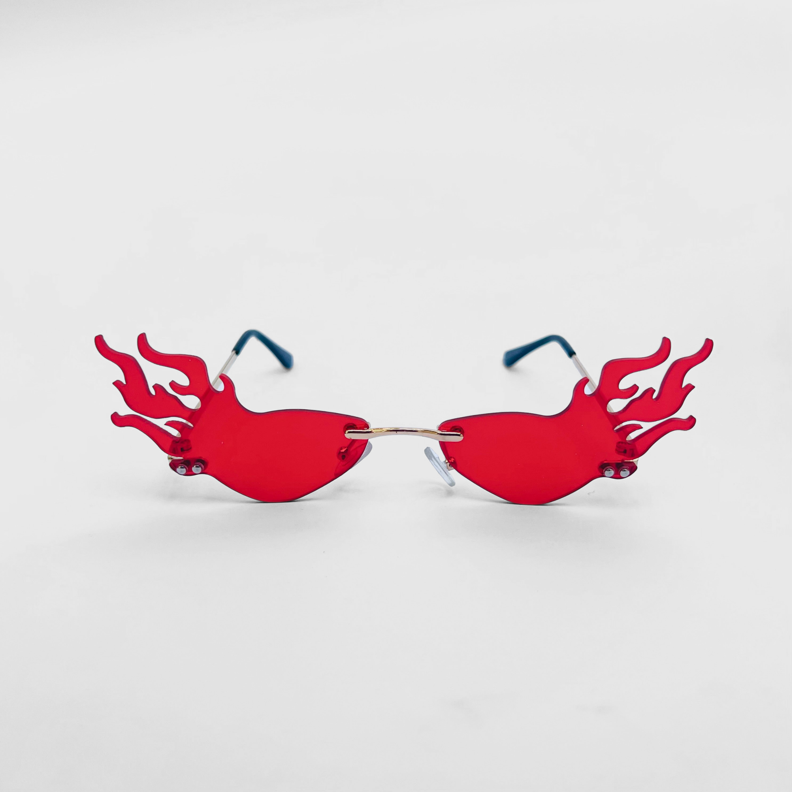 Fire-9197-Red-Funky-Sunglasses